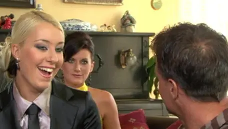 Rough sex together with Valentina Rossi with Celine Noiret