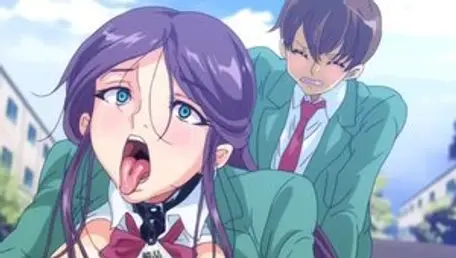 Erotic college girl hentai creampied squirting HD