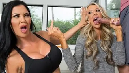Real Wife Stories - Courtney Taylor beside Jasmine Jae