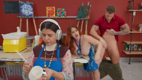 Brazzers: Latina Lovin' in a Dirty Studio